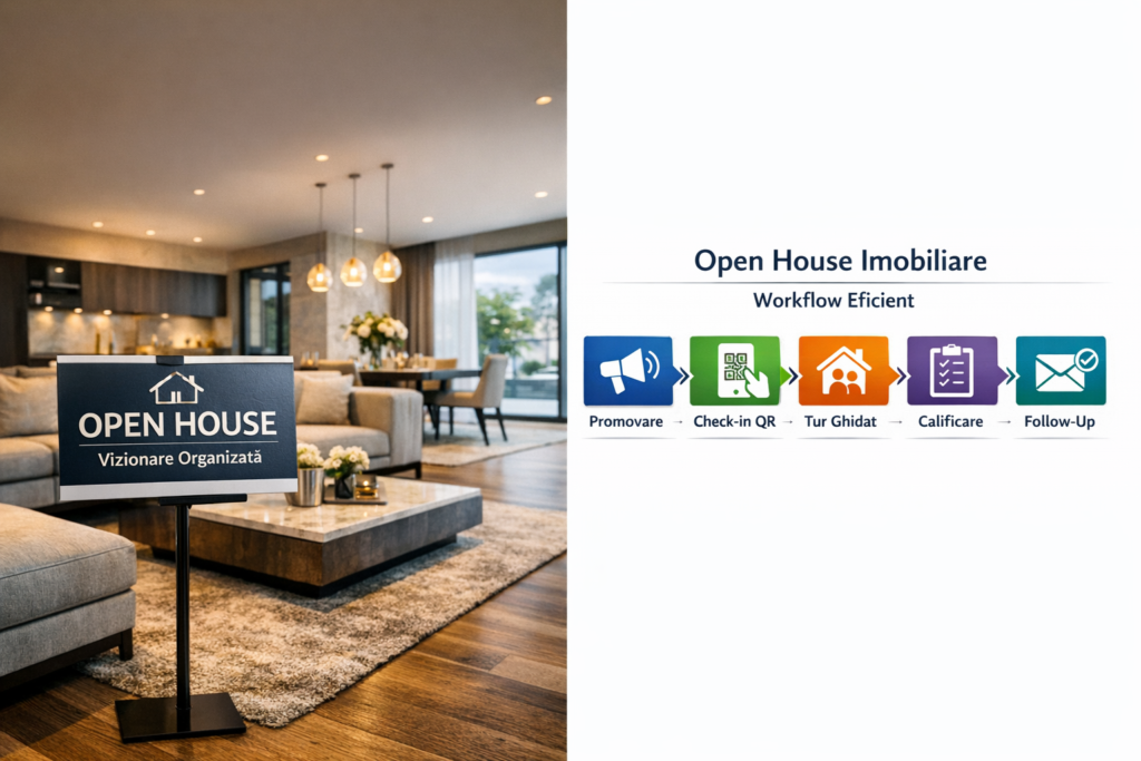 open house imobiliare - eveniment de vizionare organizat